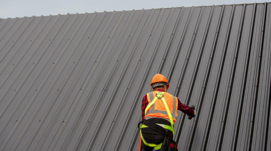 Professional metal roof installation services in Freeburn, KY